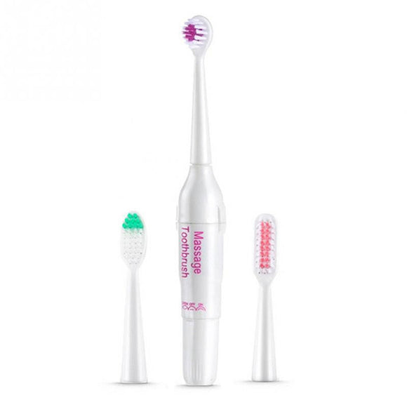 1Pc Electric Toothbrush with 3 Brush Heads Oral Hygiene Health Products