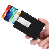 Aluminum card box anti-theft anti-brush credit card package