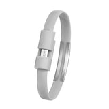 Wristband Micro USB Cable Charger Charging Data Sync For Android Cell Phone