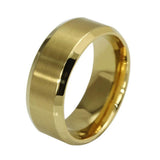 New Stainless Steel Ring Titanium Silver Black Gold