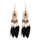 New 1 Pair Elegant Women Crystal Rhinestone Ear Stud Fashion Earrings Chain